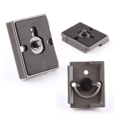 MARKENLOS Treppiede piastra sgancio rapido QR per Manfrotto 200PL-14 496 486 804 RC