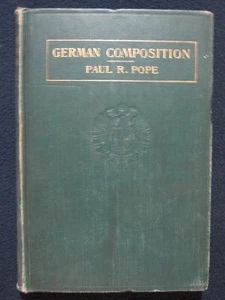 Deutsche Komposition mit Notizen und Vokabular Papst, Paul R [1910] - Bild 1 von 7