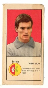 FIGURINA CARTONATA CALCIATORI NANNINA GIGANTI LUNGHE 1963/64 TORINO VIERI - Picture 1 of 2