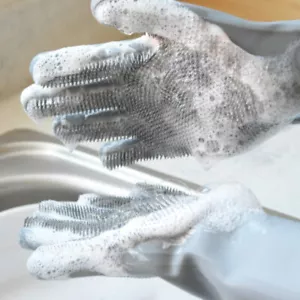 Guantes de silicona Neat Ideas multifuncionales cocina, coche, baño, mascota - Imagen 1 de 3