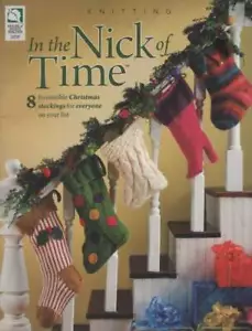 KNITTING IN THE NICK OF TIME STOCKINGS 8 GREAT DESIGNS - Picture 1 of 2