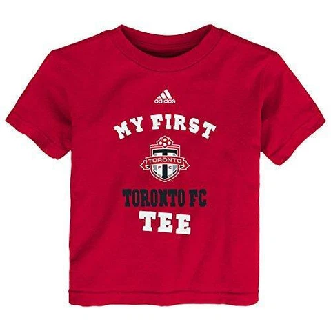MLS Toronto FC Boys My First Short Sleeve Tee, 24 Months, Red Cover