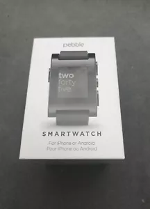 Pebble Smartwatch for iPhone iOS and Android OS. (never extracted from the box) - Imagen 1 de 6