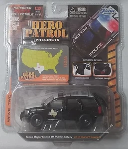 Chevy Tahoe 2010 Jada Hero Patrol 1:64 W2 16 Departamento de Seguridad Pública de Texas - Imagen 1 de 3