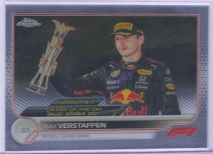 2022 TOPPS CHROME FORMULA 1 F1 MAX VERSTAPPEN BASE #192 RED BULL RACING - Picture 1 of 1