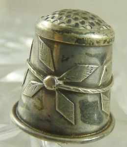 Vintage Thimble Taxco Mexico Sterling Silver - Picture 1 of 3