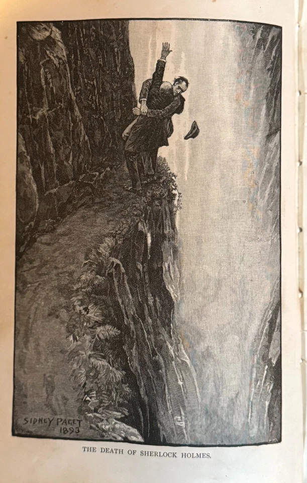 1st Print DEATH OF SHERLOCK HOLMES A Conan Doyle - The Strand Magazine - Vol VI - Image 1 of 4