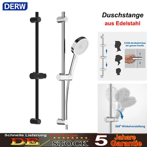Edelstahl Duschstange Wandhalterung Brausekopfhalter Verstellbar Variabel Holder - Bild 1 von 25