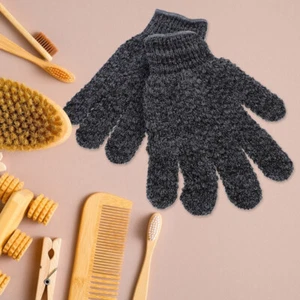 3 Paar Badehandschuhe Badehandschuh Badetuchhandschuhe Baderückenbürste Handschuh - Bild 1 von 12