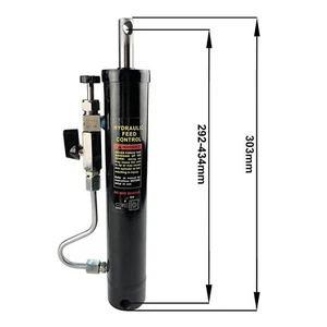 Hydraulic Downfeed Control Cylinder 0.3-30MPa for Metal Bandsaw USA - Picture 1 of 15