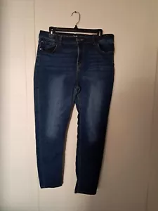 Enjean Denim Collection Jeans 17 35" Waist. 25.5" Inseam - Picture 1 of 11