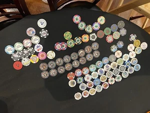 Poker Chip Collection Vintage 5101 FV - Picture 1 of 8