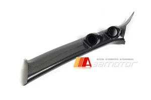 Carbon Fiber LHD Front A Pillar Double Pod fit for Mitsubishi Evolution X EVO 10 - Picture 1 of 3