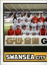 2015-16 Merlin's English Premier League Stickers #390 Swansea City Team Photo
