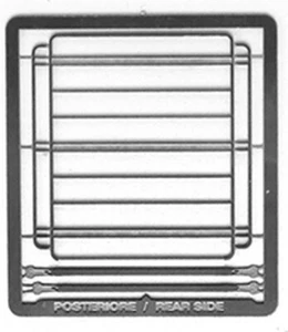 PORTAPACCHI in FOTOINCISIONE  FIAT 131 PANORAMA (o simili) CORTO 1/43 ARENA R014 - Foto 1 di 1