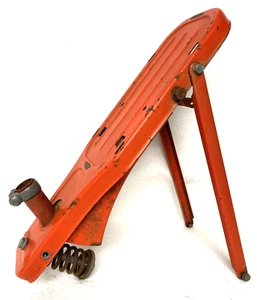 ORIGINAL 80 VESPA PIAGGIO REAR PACKAGE TRAY,SEAT MOUNT,SHOCK SPRING,NECK,LUGGAGE - Picture 1 of 5