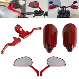 Palanca de embrague de freno de fácil tracción guardamanos espejos retrovisores laterales para Sportster XL - Imagen 1 de 12