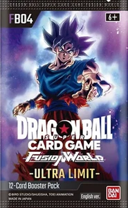 Dragon Ball Super: Fusion World Ultra Limit Booster Pack (12 cartas) - Imagen 1 de 2