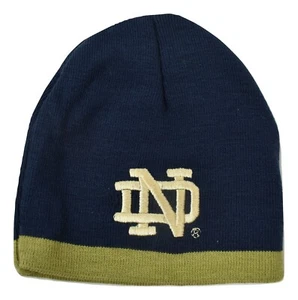 adidas Kleinkind Notre Dame Fighting Irish Beanie Mütze Neu mit Etikett - Bild 1 von 2