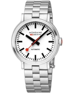 Mondaine MST.4161B.SJ Mens Watch SBB Original Automatic 41mm 3ATM - Picture 1 of 10
