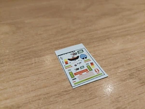 Waterslide Decals 1:43 1991 Schumacher Spa F1 debut Jordan for driver  - Photo 1/2