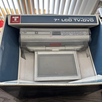 Trutech 7" LCD TV + DVD Spacesaving Kitchen TV Model KLV3170  (USED) - Image 1 of 4