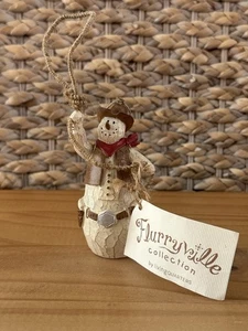 Flurryville Collection COWBOY WRANGLER RANDY Ornament With Tags 6” - Picture 1 of 5
