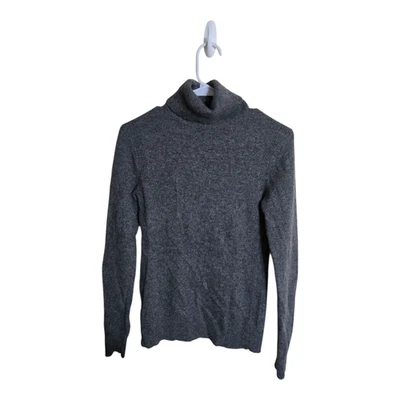 Saks Fifth Avenue Sweater Womens Small Cashmere Pullover Turtleneck Soft Knit - Image 1 of 4