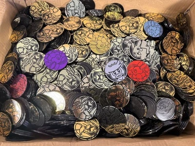 x1 x50 x100 x250 x500 Pokemon TCG Coins Joblot Bulk Bundle -Choose Your Quantity — 第 1/2 张图片