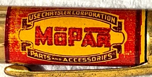 FLOATY PISTON & CRANK "Use Chrysler Corp. MOPAR Parts and Acces" Working Pencil - Picture 1 of 24