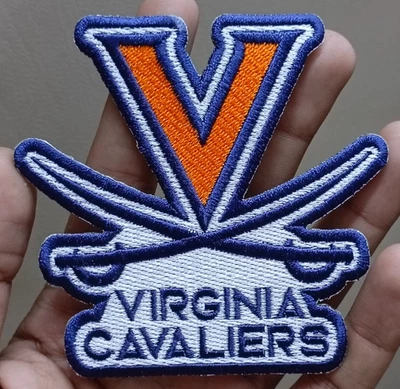 Virginia Cavaliers NCAA Team Logo Iron On Patch - Sew Patch - Embroidered Patch - Image 1 of 4