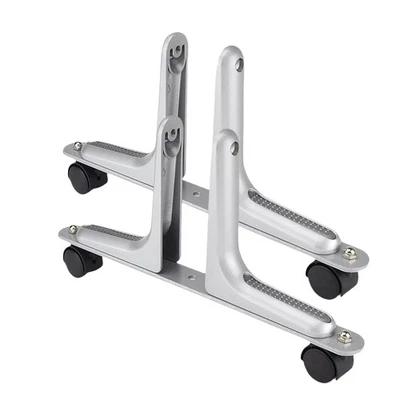 2 Paquetes Soporte Divisor de Habitación, Aleación de Aluminio Divisor de Habitación Estabilizador Pies con... Foto 1 de 4