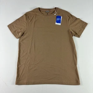 Camisa Porter & Ash Para Hombre Mediana Marrón Rendimiento Elastizada Camiseta Atlética Comodidad - Imagen 1 de 10