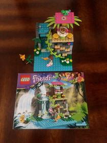 LEGO FRIENDS: Jungle Falls Rescue (41033) W/INTRUCTIONAL MANUAL 100% COMPLETE