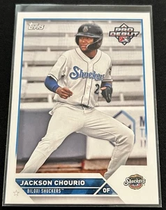2023 Topps Pro Debut Jackson Chourio #PD-40 Milwaukee Brewers - Picture 1 of 6