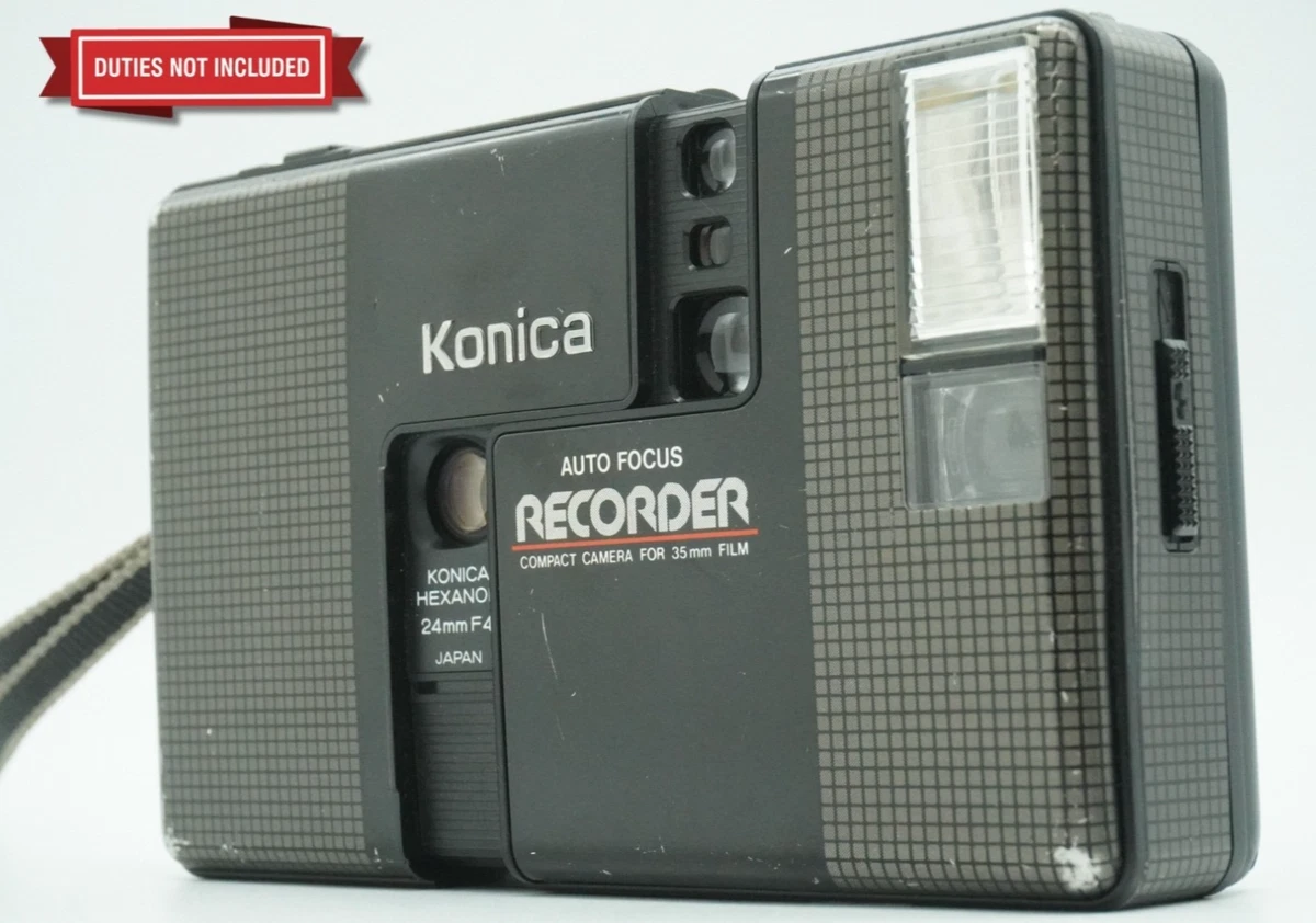 【ジャンク】Konica AUTO FOCUS RECORDER 35mm ジャンク】Konica AUTO FOCUS RECORDER 35mm Konica Recorder DD (1985