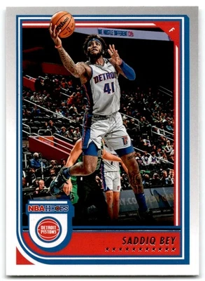 2022-23 Panini Hoops Saddiq Bey Detroit Pistons #62 - Image 1 of 2
