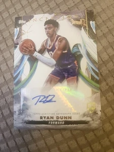 Ryan Dunn 2024-25 Topps Inception Rc Rookie Autograph Phoenix Suns - Picture 1 of 4