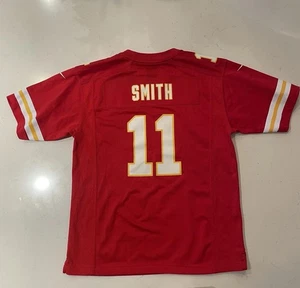 Nike Kansas City Chiefs Jersey On Field Youth L( 14/16) #11 Alex Smith Red RARE - Picture 1 of 7