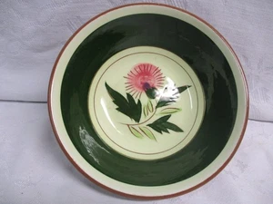 🌸VNTG STANGL POTTERY PINK THISTLE PATTERN FRUIT or BERRY BOWL 5 3/4" - Picture 1 of 2