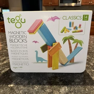TEGU Magnetic Wooden Blocks Montessori Waldorf Imaginative Creative Play NEW! - Picture 1 of 3