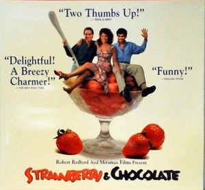 Strawberry Chocolate LaserDisc, Robert Redford, Spanish English Subs 051925JER-9 - Picture 1 of 3