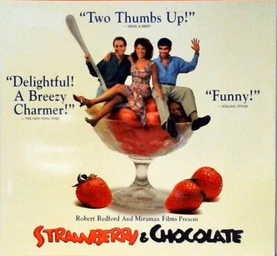 Strawberry Chocolate LaserDisc, Robert Redford, Spanish English Subs 051925JER-9 - Image 1 of 3