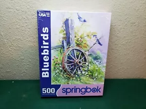 Springbok's 500 Piece Jigsaw Puzzle Bluebird - Made in USA Sealed, New - Picture 1 of 4