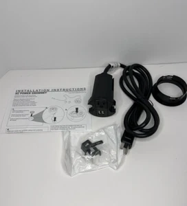 Desktop Power Grommet, Table Power Grommet Outlet with 2 USB Charging Ports 3” - Picture 1 of 5