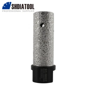 Brocas de dedo de diamante de 20 mm de diámetro para fresar azulejos de cerámica mármol sierra cortadora - Imagen 1 de 8