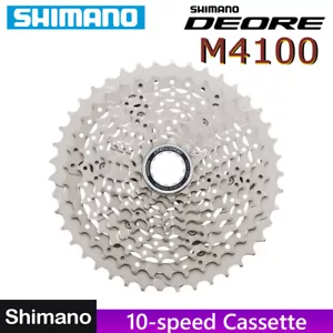 Shimano Deore CS-M4100 11-42T 11-46T 10-Speed Cassette Bicycle MTB Bike Cassette - Bild 1 von 3