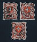 CKStamps: Switzerland Stamps Collection Scott#201 Used HFLVETIA Error