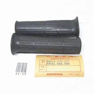 Rubber Grips For Honda S90 S110 CT90 CB100 CB125 CL90 CL100 CL125 CA160 CA175 - Picture 1 of 8