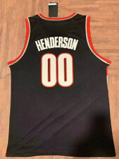 All Stitched 2 Colors #0 Portland Scoot Henderson Basketball Jersey All Stitched